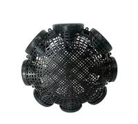 Chenxi Studio Efficace Multi Entry Fish Cage Catching Loaches Lobster Anguille ispessite Loaches Gabbie per il trasporto e la conservazione pieghevole rete da pesca