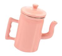 Chenxi Studio Retro Scala 1/12 Miniatura Metallo Caffettiere con Coperchio per Casa delle Bambole Accessorio da Cucina Collezionabile Retro Miniatura Caffè