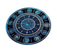 Chenxi Studio Tappetino per mouse con pendoli astrologici costellazioni tappetino per il mouse in gomma divinazioni stuoia rabdomanzia pendoli cerimonia per decorazione scrivania tarocchi tovaglia di