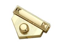 Chenxi Studio Triangolo ergonomico per le varie borse Borsa alla moda dell'hardware della borsa che eleva sia la borsa estetica di appello, Oro, One Size