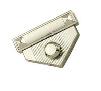 Chenxi Studio Triangolo ergonomico per le varie borse Borsa alla moda dell'hardware della borsa che eleva sia la borsa estetica di appello, Argento, One Size