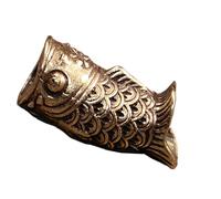 Chenxi Studio Unico ciondolo artistico a forma di pesce in metallo per paracord e appassionati di gioielli fai da te perline paracord perline alla moda unisex cordino Bead, Misura unica, come