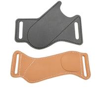 CHENXIN 2 pezzi Custodia per coltello in pelle Fondina per coltello tascabile Porta coltelli da Cintura Fondina per coltello Fodero per cintura Fodero Per Coltelli Per gli attrezzi da esterno