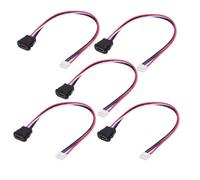 chenyang 5 PACK 2.0mm Pitch 4Pin a USB C Femmina DC 5V 3A Flush Mount Presa di Ricarica Cavo Adattatore di Conversione