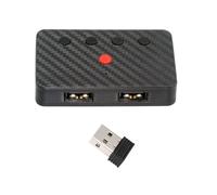 chenyang Adattatore a doppia porta USB a Bluetooth 5.3 con ricevitore da 2,4 G p