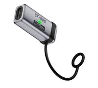 chenyang Adattatore accoppiatore USB C, connettore USB C femmina a femmina, supporta trasferimento dati 80 Gbps PD 240 W, ricarica rapida 8K a 60 Hz, uscita video