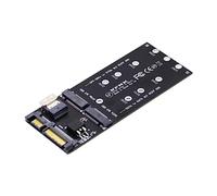 chenyang Adattatore combinato M.2 NVME PCIE SSD a SFF-8654 e NGFF SATA SSD a SATA 2 in 1 per scheda madre (non funziona da SSD NVEM a SATA)