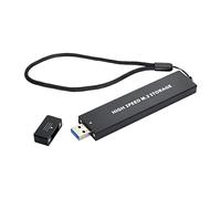 chenyang Adattatore da M.2 a USB 3.1, NVME M-Key M.2 NGFF SATA SSD a USB 3.0 Tipo A adattatore convertitore RTL9210B Chipset