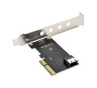 chenyang Adattatore da PCI-E Express 3.0 4X a SFF-8639 U.2 U2 a SFF-8654 Slimline SAS NVME PCIe SSD per scheda madre.