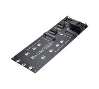 ChenYang Adattatore di espansione scheda M.2 NGFF a SATA e NVME PCIe SSD a SFF-8643 per scheda madre (non funziona con NVME SSD a SATA)
