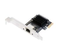 ChenYang Adattatore di rete PCIe X1 a RJ45, adattatore per scheda di rete Gigabit Ethernet PCl Express da 2,5 G per PC/desktop/server/NAS/AI con staffa slot da 8 cm/12 cm