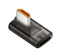 chenyang Adattatore HDMI 8K, HDMI 2.1 maschio a femmina, adattatore di prolunga ad angolo retto 90 gradi (stile piatto)