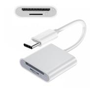 Chenyang, adattatore lettore di schede 2 in 1 da USB C a TF, micro SD, SDXC, SDHC, 480 Mbps, compatibile con laptop, tablet, telefono