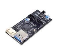 chenyang Adattatore PCBA da USB 3.0 19/20 pin a USB 3.0 19/20 pin e USB 3.1 tipo E HUB moltiplicatore PCBA con cavo di alimentazione SATA