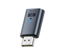 chenyang Adattatore per display virtuale HDMI HDMI 1.4 Monitor Plug fittizio Headless Ghost Display Emulatore Supporto EDID 3840x2160 4K @60hz con indicatore blu