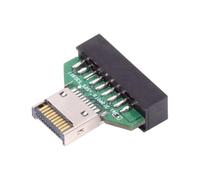 Chenyang, Adattatore per header USB 3.2/3.1 Gen 2 Type E da pannello frontale maschio a header USB 3.0 Gen 1 femmina 19Pin/20Pin, 20Gbps, per scheda madre