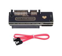 chenyang Adattatore SATA a SAS per dischi rigidi SFF-8482 SAS da 2,5/3,5" a scheda madre SATA convertitore adattatore