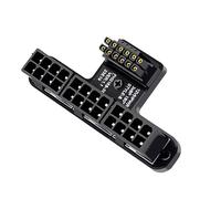 Chenyang ATX3.0 PCI-E 5.0 12VHPWR 16Pin Alimentazione modulare a 3 connettori ATX 8Pin per scheda grafica 4080 5090TI, adattatore angolato a 90° verso l'alto