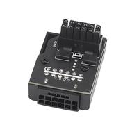 chenyang ATX3.0 PCI-E 5.0 12VHPWR 16Pin Power modulare 90 gradi UP angolato connettore adattatore per 3080 3090TI PSU scheda grafica