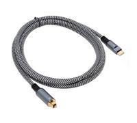 chenyang Cavo audio ottico USB a ottico, USB C maschio a Toslink, cavo audio ottico digitale per musica/giochi/film/TV, 1,8 m