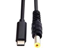 chenyang Cavo da ingresso USB-C tipo C a rettangolo 5,5x2,5 mm per notebook portatile da 1,8 m