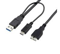 chenyang Cavo dati da USB 3.0 e USB C a Micro USB 3.0 per hard disk drive 60 cm