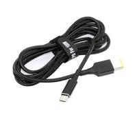chenyang - Cavo di alimentazione per laptop USB C a DC Thinkpad 11x4.5MM PD 100W Cavo di ricarica rapida in nylon intrecciato compatibile PD 65W 5.91FT/1.8M