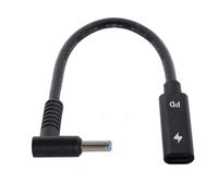 chenyang Cavo di ricarica da USB C a CC 20 V 4,5 x 3,0 mm PD 65W per laptop HP