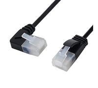 chenyang Cavo Ethernet Cat6, angolo retto di 90 gradi Cavo di prolunga di rete RJ45 UTP Cavo patch Cat6a Lan per laptop Router TV BOX 2.0M
