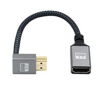 chenyang Cavo HDMI 1.4, cavo di prolunga da spina HDMI tipo A a presa con angolo di 90 gradi verso l'alto