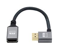 Chenyang Cavo HDMI 1.4, HDMI tipo A maschio verso femmina, cavo di estensione con connettore ad angolo sinistro di 90 gradi