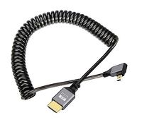 chenyang Cavo Micro HDMI a HDMI 2.0 a Micro HDMI 90 Gradi Angolo Retto 4K 60hz Cavo di Estensione