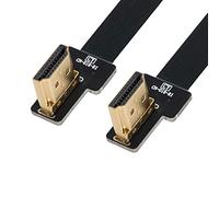 chenyang Cavo piatto FPV HDMI tipo A maschio a maschio HDTV FPC da 0.2M per la fotografia aerea multicottero 90 Degree Left Angled