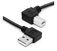 chenyang Cavo USB 2.0 A maschio a tipo B maschio ad angolo retto per stampante disco scanner 90 gradi 50 cm