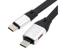 chenyang Cavo USB C 1 in 2 OTG supporta 10 Gbps trasferimento dati PD65 W ricarica rapida compatibile con iPhone 15/16 per cuffie digitali/decoder per schede audio/hard disk