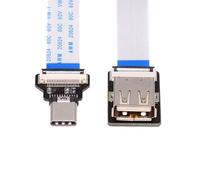 chenyang Cavo USB C Host a USB 2.0 Target Data Flat Slim FPC OTG 13 cm per FPV Disk Telefono Laptop