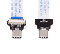 chenyang Cavo USB C Host a USB C Target dati piatto sottile FPC OTG 13 cm per disco FPV telefono laptop