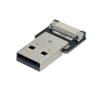 chenyang Connettore piatto maschio USB 2.0 con supporto per trasferimento dati a 480 Mbps e ricarica a 5 V per cavo a nastro, Raspberry Pi, GoPro, drone, fotocamera, gimbal