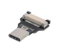 chenyang Connettore piatto maschio USB 2.0 di tipo C,supporta trasferimento dati a 480Mbps e ricarica a 5V per cavo a nastro,Raspberry Pi,GoPro,drone,fotocamera,gimbal
