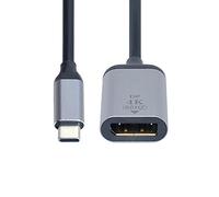 chenyang CY 4K 2K 60hz USB-C Tipo C maschio a Displayport femmina Monitor DP cavo adattatore per tablet, telefono e laptop