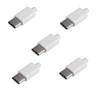 CY 5set DIY 24pin USB 3.1 Tipo C Connettore maschio USB-C Tipo SMT con SR da 3,5 mm e coperchio dell'alloggiamento