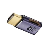 chenyang CY - Adattatore convertitore HDMI 2.1, da maschio a femmina, lato destro, adattatore UHD, supporto 8K 60hz HDTV