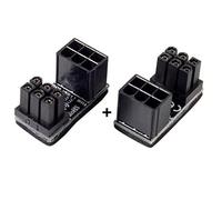chenyang CY ATX 6 pin femmina a 6 pin adattatore angolare 180 gradi per scheda grafica desktop