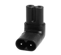 chenyang CY C7 a C8 90 gradi UP angolo verso il basso IEC320 maschio femmina prolunga alimentatore AC