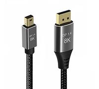 chenyang CY - Cavo da Mini DisplayPort a DisplayPort, da Mini DP a DP, 4K 8K DisplayPort per video PC portatile TV 3m