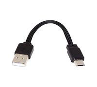 ChenYang CY - Cavo dati USB 2.0, da connettore USB tipo A a connettore Micro USB, cavo FPC piatto e sottile per disco rigido FPV e telefono, 13 cm