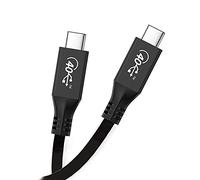chenyang CY, cavo USB 4 certificato USB-IF, USB4.0, da USB-C di tipo C maschio a USB-C di tipo C maschio, 40 Gbps con ricarica da 100 W, 0,8 m
