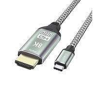 chenyang CY Cavo USB4 da USB-C da tipo C a HDMI, adattatore connettore per cavo monitor da USB-C maschio a HDMI 2.0 maschio