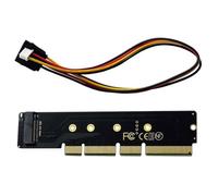 chenyang CY M.2 Chiave M NGFF NVMe AHCI SSD su PCIe 3.0 X16 X8 X4 Adattatore di alimentazione per SSD da 110mm 80mm 1HE Server