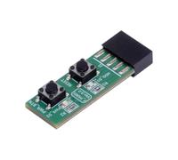 chenyang Interruttore Power/reset a 10 poli per scheda madre, adattatore con hard disk LED per computer desktop con Win7/10/11